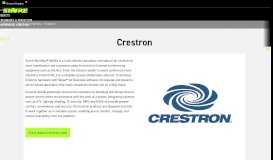 
							         Crestron - Shure								  
							    
