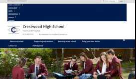 
							         Crestwood High School: Home								  
							    