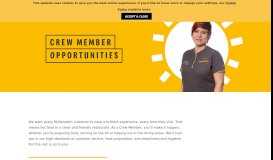 
							         Crew Member - McDonald's Careers UK								  
							    