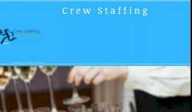 
							         Crew Staffing								  
							    