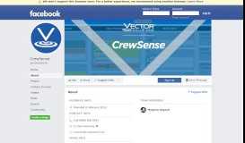 
							         CrewSense - About | Facebook								  
							    