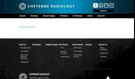 
							         CRG_New_Patient - Cheyenne Radiology Group								  
							    