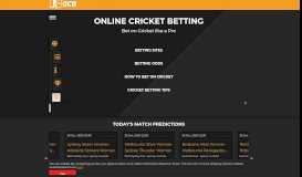 
							         Cricket Betting - How to Bet on Cricket Online								  
							    