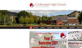 
							         Crickhowell High School – Excellence Through Endeavour								  
							    
