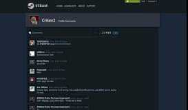
							         Criken2 :: Profile Comments - Steam Community								  
							    