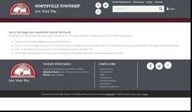 
							         Crime Mapping Portal - Northville Township								  
							    