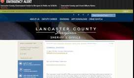 
							         Criminal Division | Lancaster County, PA - Official Website								  
							    