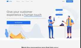 
							         Crisp: Customer Messaging Platform For Startups & SMB's								  
							    