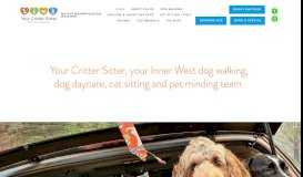 
							         Critter Sitter | Dog Walking Inner West, Pet Sitting Sydney								  
							    