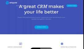 
							         CRM for Senior Living and Healthcare | Enquire								  
							    