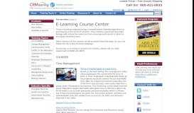 
							         CRM Learning E-Learning								  
							    
