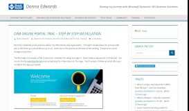 
							         CRM Online Portal Trial – Step by Step Installation – Donna Edwards								  
							    