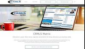 
							         CRMLS Matrix - California Regional Multiple Listing Service								  
							    