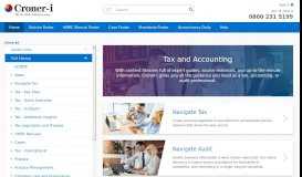 
							         Croner-i Tax and Accounting |								  
							    