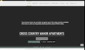 
							         Cross Country Manor Apartments: Cheswolde, Baltimore Apartments								  
							    