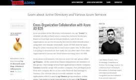
							         Cross-Organization Collaboration with Azure AD B2B - RebelAdmin.com								  
							    
