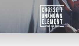 
							         CrossFit Unknown Element								  
							    