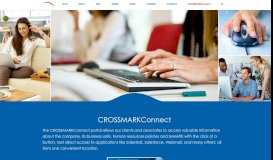 
							         CROSSMARKConnect - Crossmark								  
							    
