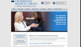 
							         Crossroads Medical Associates								  
							    