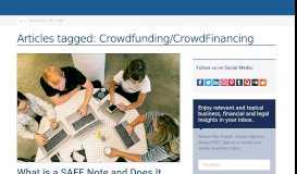 
							         CrowdFinance 7 Steps- #4 Select the right funding portals - Financial ...								  
							    