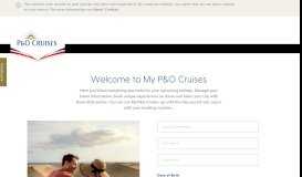 
							         Cruise Personaliser | P&O Cruises								  
							    