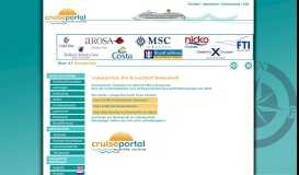 
							         Cruiseportal - die Kreuzfahrt Datenbank für Reiseportale								  
							    