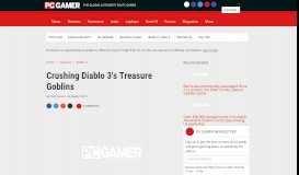 
							         Crushing Diablo 3's Treasure Goblins | PC Gamer								  
							    