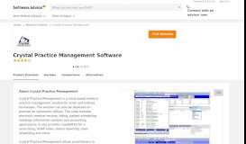 
							         Crystal Practice Management Software - 2019 Reviews								  
							    