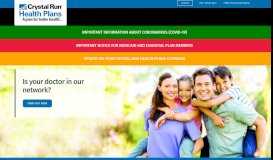 
							         CrystalRunHealthPlans – Welcome to Crystal Run Health Plans								  
							    