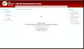 
							         C&S Help Desk Information | C&S Ad Performance Portal								  
							    
