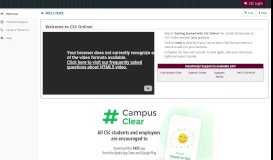 
							         CSC Online Login - Chadron State College								  
							    