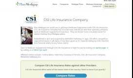 
							         CSI Life Insurance Company Medicare Supplement | Plan ...								  
							    