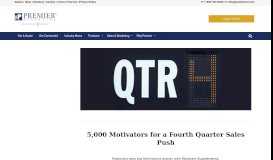
							         CSI Life - QTR 4 Med Supp Incentive - Premier Marketing								  
							    