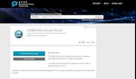 
							         CSIRO Data Access Portal								  
							    