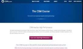 
							         CSM Course - CSMlearn								  
							    