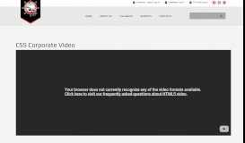 
							         CSS Corporate Video - CSS Portal								  
							    