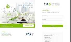 
							         CSS Portal								  
							    
