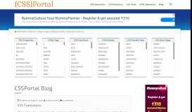 
							         CSS Portal - Templates, Tutorials, Books, Software, Code Examples ...								  
							    