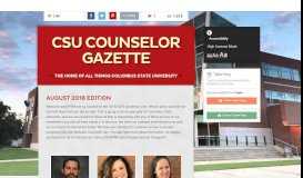
							         CSU Counselor Gazette | Smore Newsletters for Education								  
							    