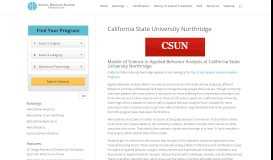
							         CSU San Marcos- ABA degree program, Accreditation, Applying, Tuition								  
							    