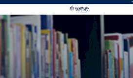 
							         CSU - Search | Columbia Southern University								  
							    