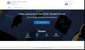 
							         CSUC | Student Portal								  
							    