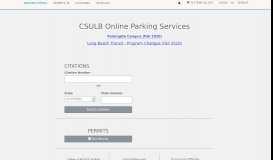 
							         CSULB Online Parking Services: California State University - Long ...								  
							    