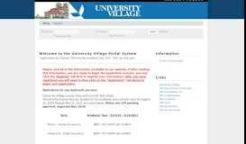 
							         CSUPOMONA Portal - Welcome to the University Village Portal System								  
							    