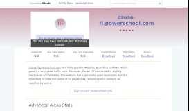 
							         Csusa-fl.powerschool.com website. Student and Parent Sign In.								  
							    