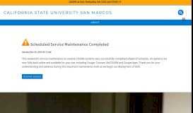 
							         CSUSM: California State University San Marcos in North San Diego ...								  
							    