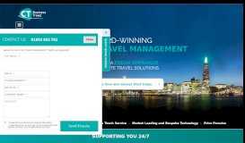 
							         CT Business Travel: Business Travel Company, Corporate Travel ...								  
							    