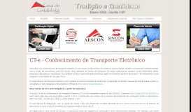 
							         CT-e - Conhecimento de Transporte Eletrônico | Casa do Contabilista ...								  
							    