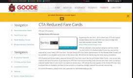 
							         CTA Reduced Fare Cards - Goode STEM Academy								  
							    