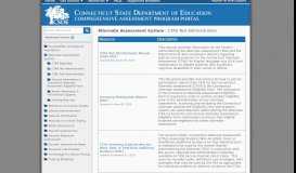 
							         CTAA Test Administration - CSDE Comprehensive Assessment Program								  
							    